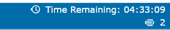 Timer in NCLEX exam simulation