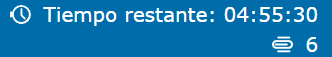 Temporizador en la simulación del examen NCLEX