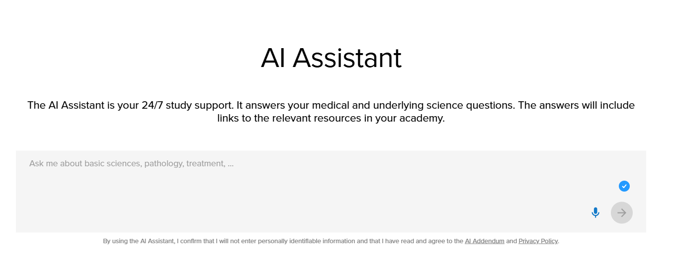 View of AI Assistant